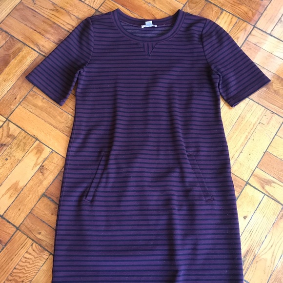 LOFT striped dress - Picture 1 of 3